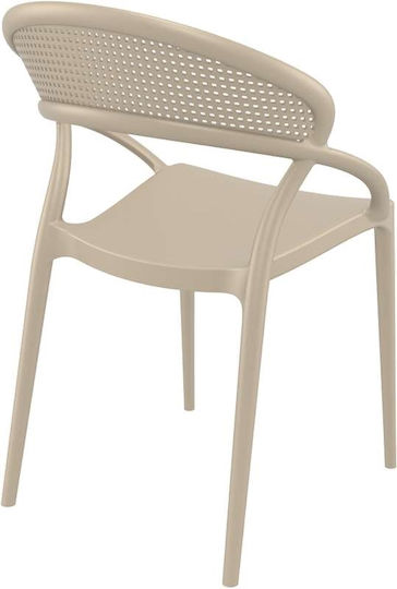 Outdoor Chair Sunset Taupe 54x56x82cm