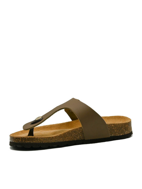 Leather Women's Anatomic Brown Sandals