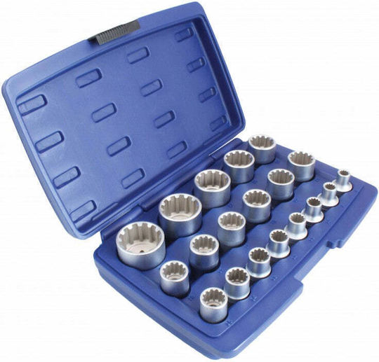 Geko Priză Torx Cu Gazdă Cadru 1/2", 3/8", 3/4"