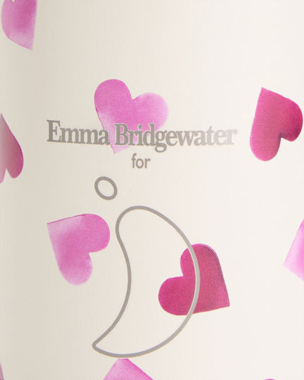 Chilly's Original Series Eleanor Bowmer Μπουκάλι Θερμός Ανοξείδωτο BPA Free 750ml Hearts
