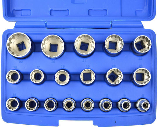 Geko Priză Torx Cu Gazdă Cadru 1/2", 3/8", 3/4"