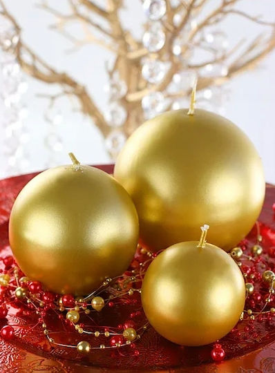 PartyDeco Μπάλα Χρυσό