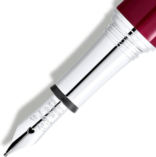MontBlanc Muses Burgundischer Füllfederhalter