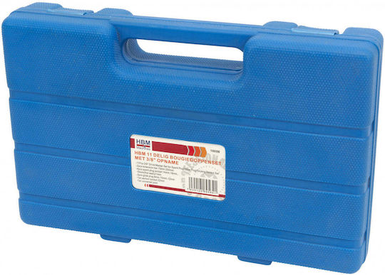 Σετ Καρυδάκια Μπουζί 3/8" 11 Τμχ Hbm