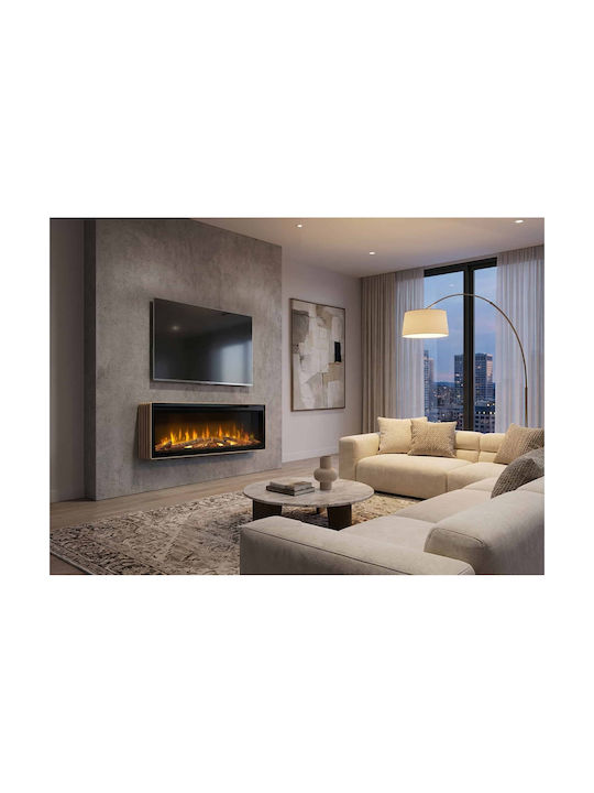 Dimplex Wall Mounted Electric Fireplace 2000W Black
