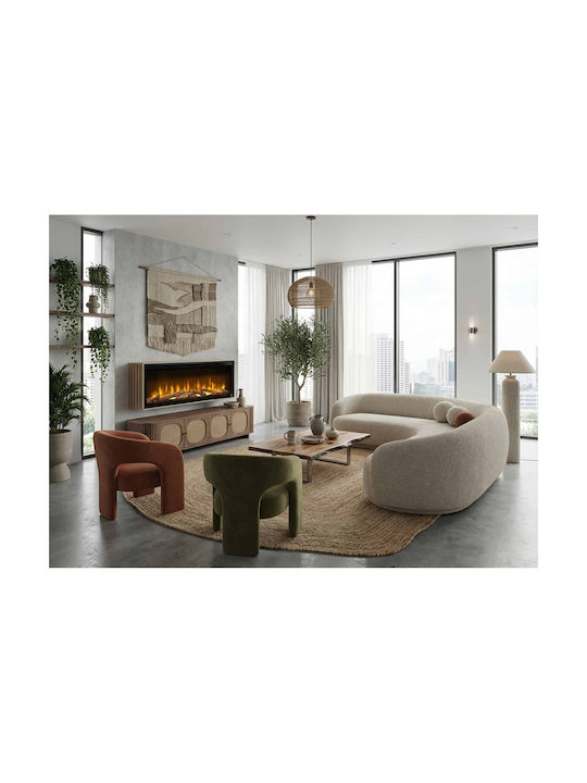 Dimplex Wall Mounted Electric Fireplace 2000W Black