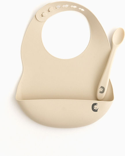 Cheeky Chompers Waterproof Silicone Baby Bib with Pocket Sand 6 Pieces