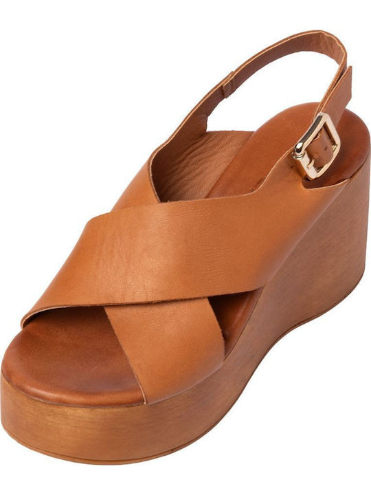 Summer Women's Platforms Tabac Brown