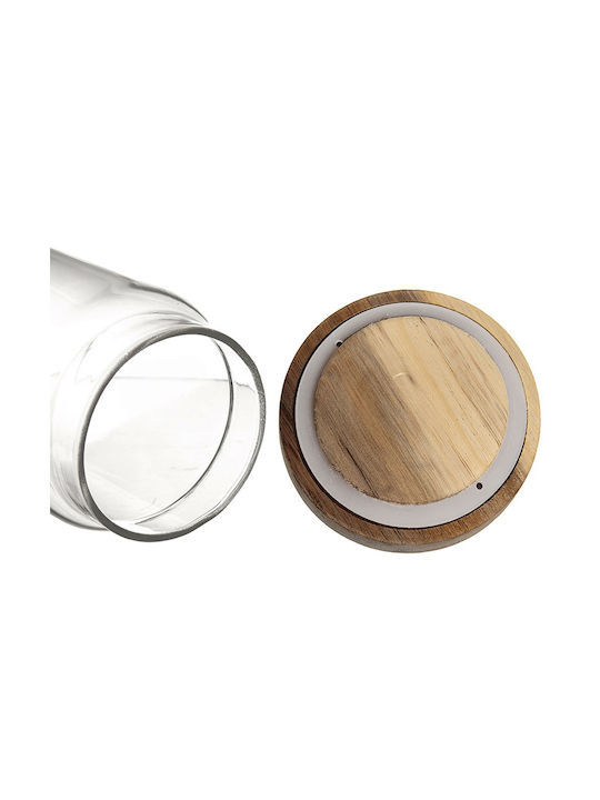 Orion Pasta Jar with Lid Glass Brown 1850ml 1 Pieces