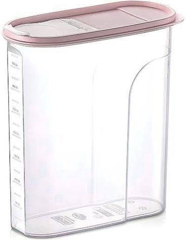 Hobby Life Getreideglas mit Deckel Kunststoff Transparent 4000ml