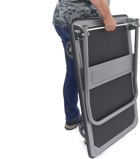 HBM Machines Cărucior de Transport pentru Sarcină de până la 350 kg în Culoare Albastră