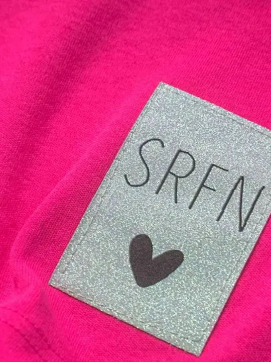 Kinderbekleidungssets mit Hosen Sommer 2Stück Fuchsia