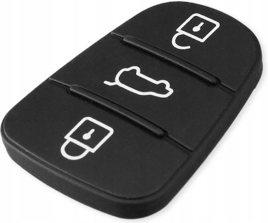 3 Button Rubber Hyundai Kia Remote Key