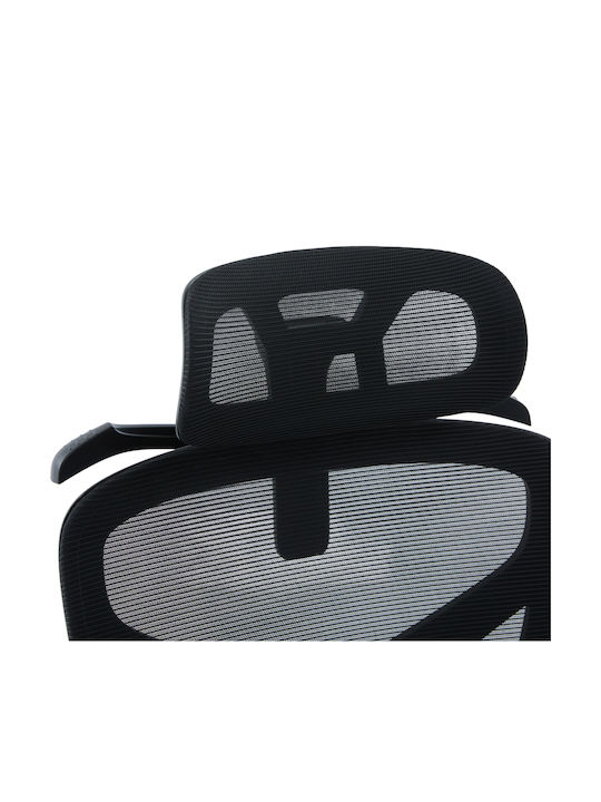 HomeMarkt Apex Office Chair With Adjustable Arms Black
