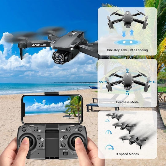 Dronă M10 FPV 2,4 GHz cu Cameră 1080p 30fps