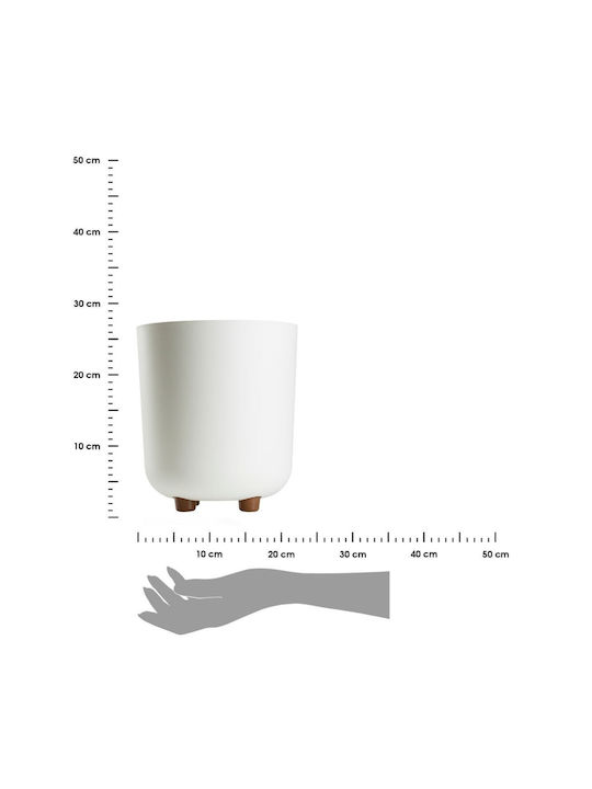 HowHomely Γλάστρα Recycling Cream 27.4εκ.