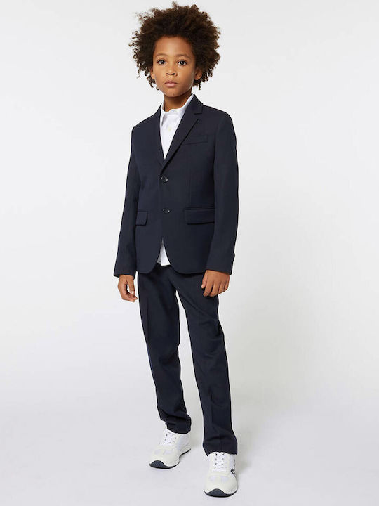 Kids Summer Suit 2pcs Dark Blue
