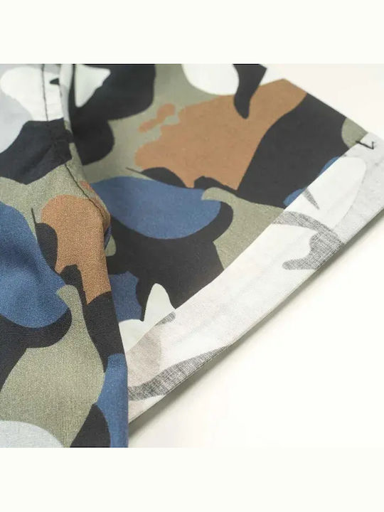 Kids Short-Sleeved Shirt Army