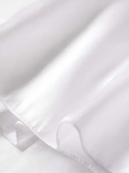 Kids Tulle Tulle White Skirt