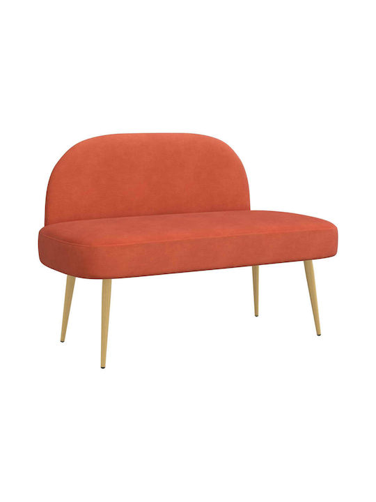 Doppelsitzer Sofa Orange 110x60x76cm