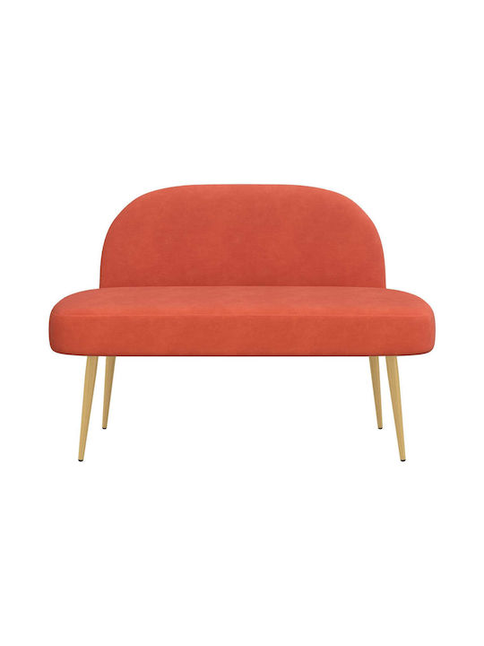 Doppelsitzer Sofa Orange 110x60x76cm