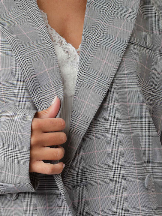 Silia D Women's Gray Blazer