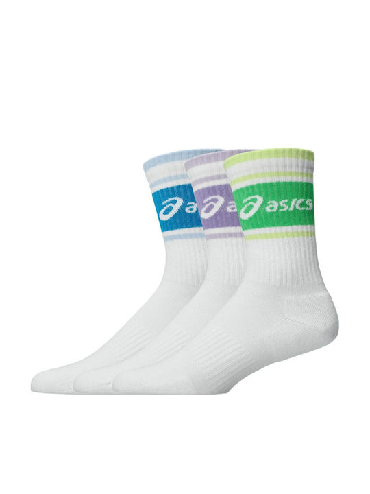 ASICS Sports Socks White 3 Pairs