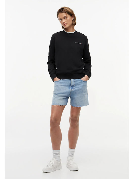 Women's Velvet Sweatshirt Black