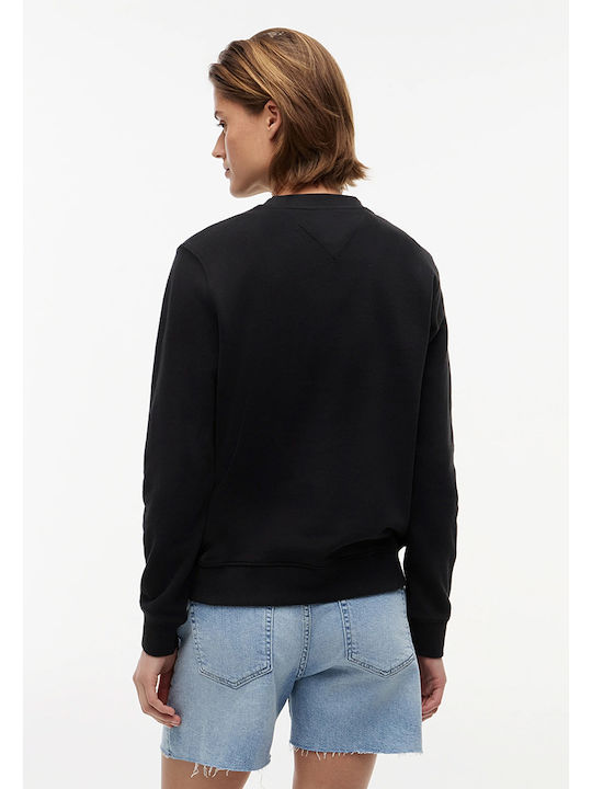 Women's Velvet Sweatshirt Black