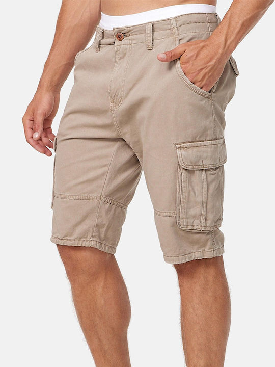 Indicode Herren Shorts Fracht Sandybrown