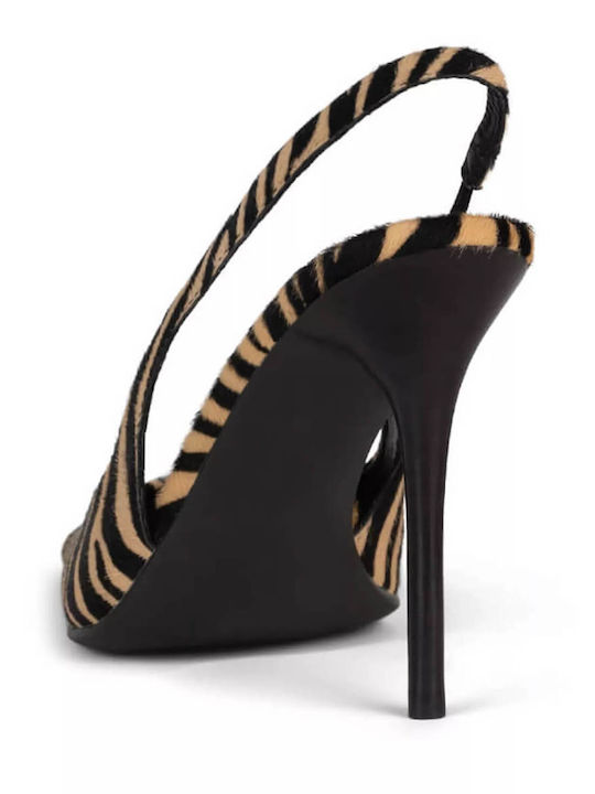 Γόβες Animal Print Καφέ