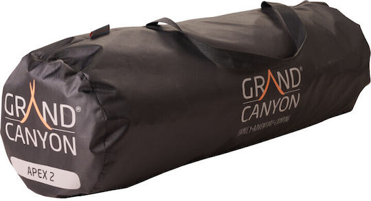 Grand Canyon Apex 2 Къмпинг Сцена За Катерене Зелена С Двойна Плат 3 Сезона За 2 Човека Водоустойчива 3000mm 280x165x115см