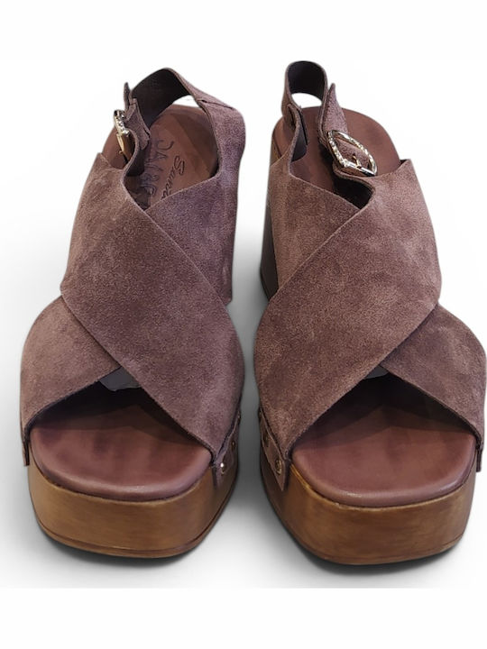 Leather Brown Sandals
