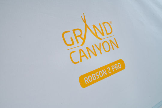 Grand Canyon Robson 2 Pro Къмпинг Сцена Тунел Катерене Синя с Двойна Плат 3 Сезона за 2 Човека Водоустойчива 3000mm Мъгливо Синьо Grand Canyon