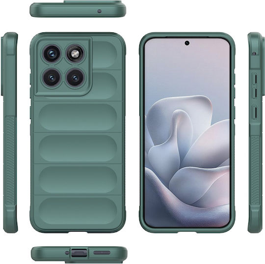 Techsuit Magic Silicone Green Back Cover (Motorola Edge 70)