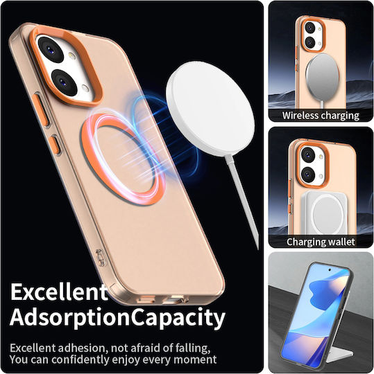 Techsuit Candycase Rückseite Umschlag Kunststoff / Silikon Orange (Poco X8 Pro Max)