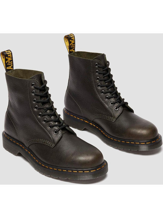 1460 Pascal 8 Eye Boot Leder Schwarz Herrenstiefel
