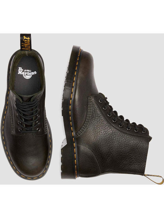 1460 Pascal 8 Eye Boot Leder Schwarz Herrenstiefel