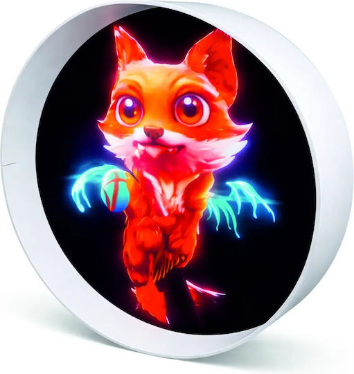 Projector Διακοσμητικό Φωτιστικό Hologram Fan LED RGB 3x3εκ.