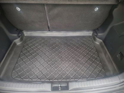 Aristar Car Mat Trunk Raised Sides for Toyota Yaris Mazda 2 2011+ Black