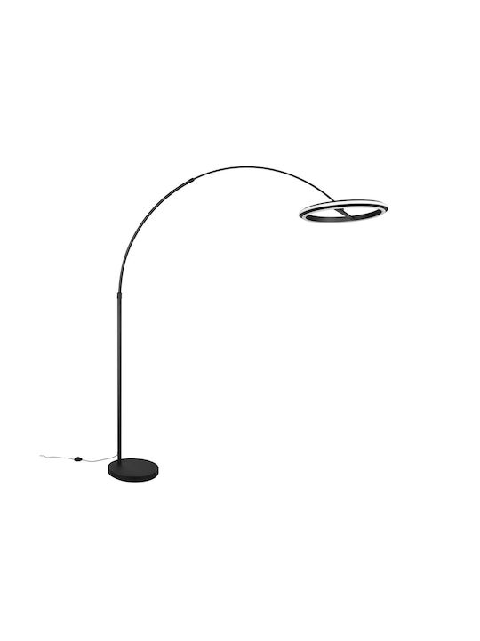 Trio Lighting Amador LED Floor Lamp with Warm White Light 2400lm Black
