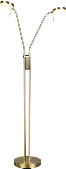 Trio Lighting Monza LED Стояща Лампа с Топла Бяла Светлина Бронзова