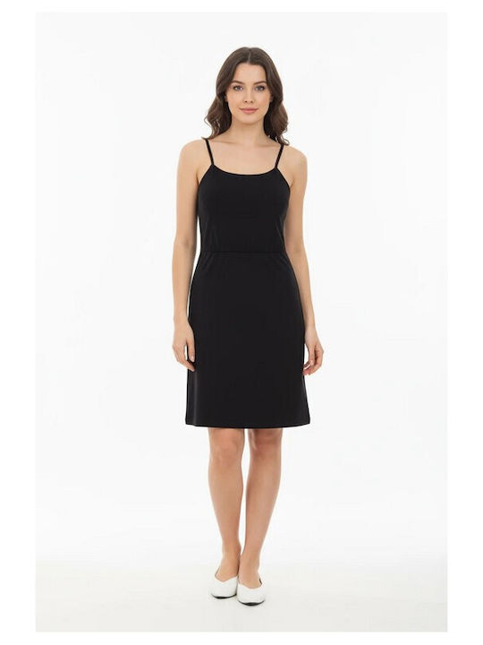 Summer Midi Dress Black