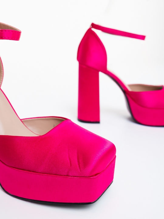 Pantofi cu Toc cu Toc Înalt Fuchsia