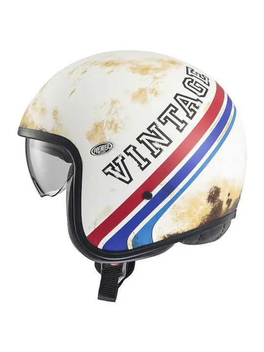 Premier Vintage Motorcycle Helmet Jet ECE 22.06