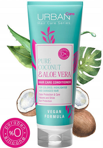 Urban Care Reine Kokosnuss & Aloe Vera Haarspülung Für Gefärbtes Haar 250ml