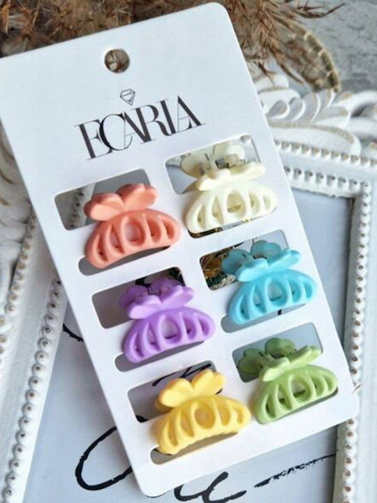ecarla Kinder Haarspangen Set mit Haarspangen 6 Stück