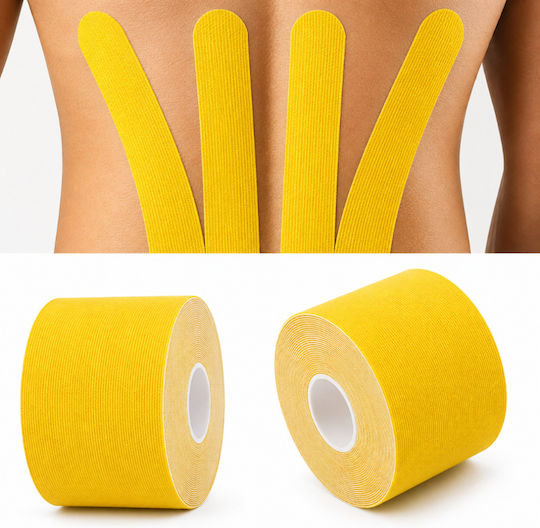 Kinesiology Tape 5cm x 5m Yellow