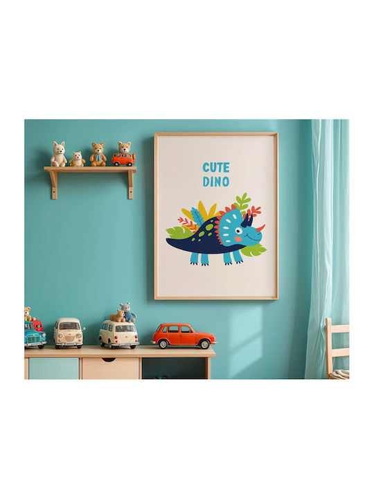 Poster Pentru Copii Cute Dino 50x40cm