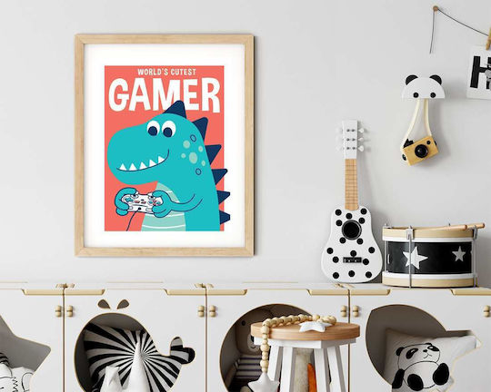 Poster Pentru Copii Worlds Cutest Gamer 50x40cm